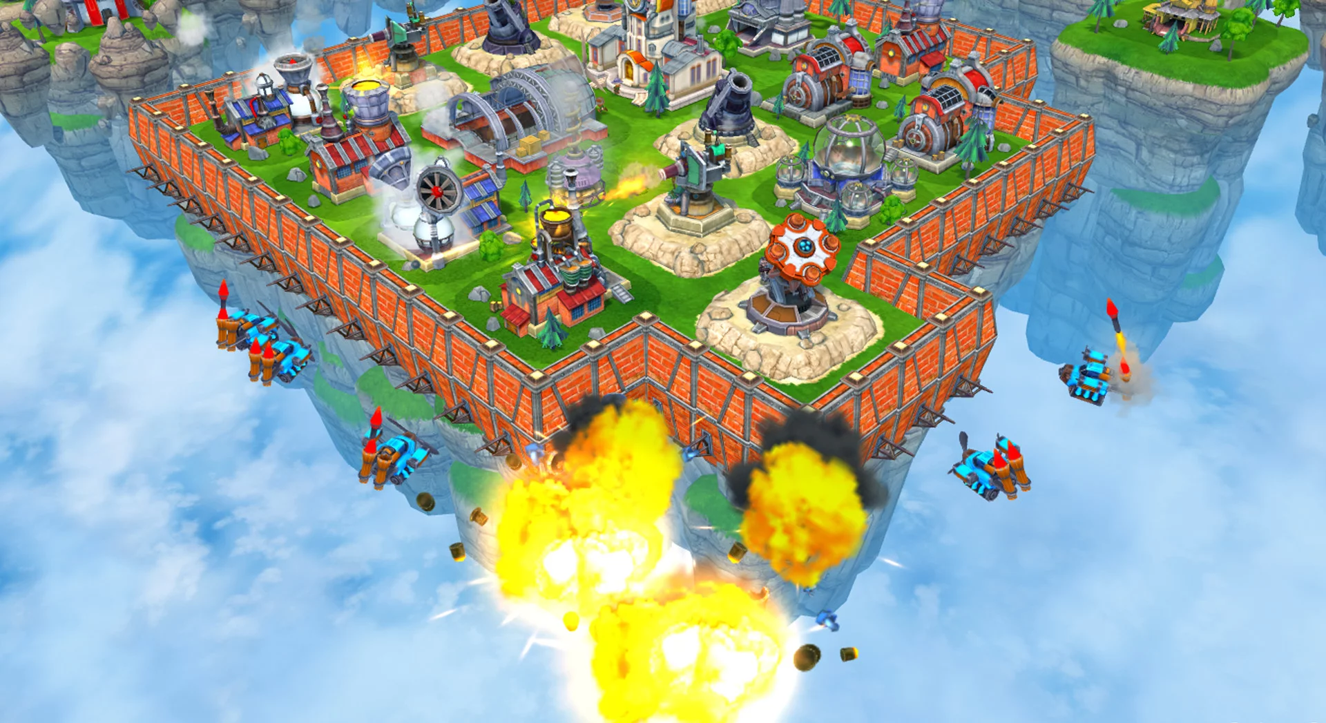 Изображение игры: Sky Clash: Lords of Clans 3D