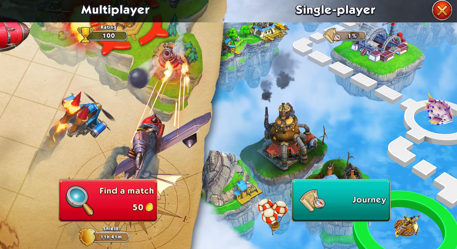 Изображение игры: Sky Clash: Lords of Clans 3D