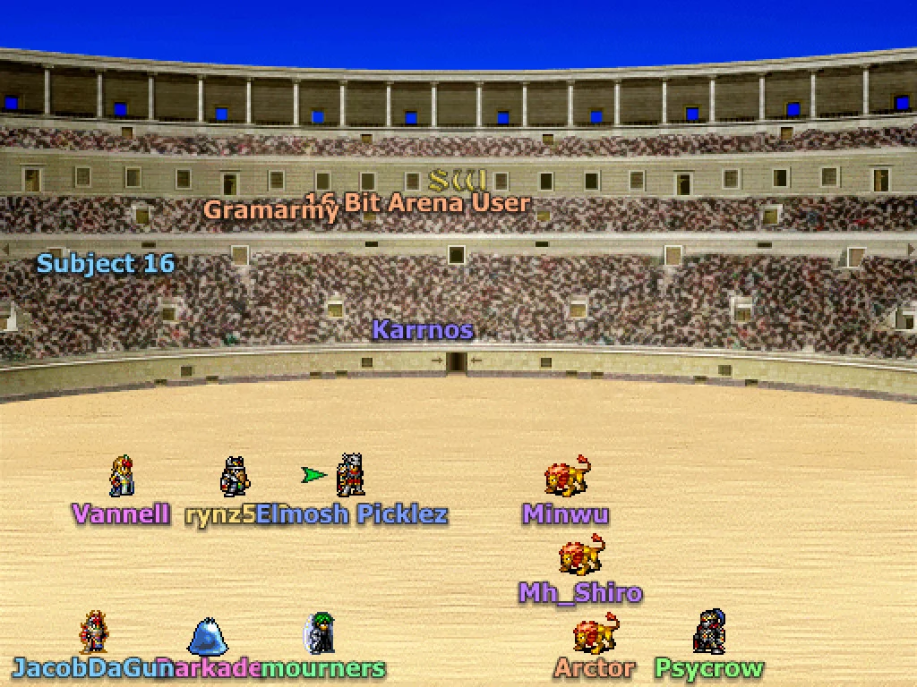 Изображение игры: 16 Bit Arena