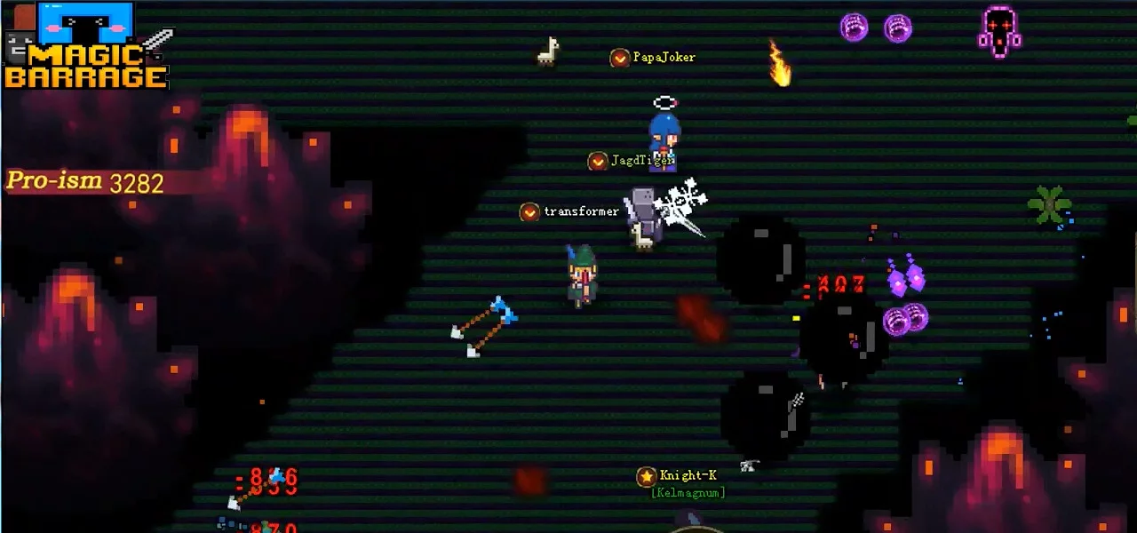 Изображение игры: Magic Barrage - Bitferno