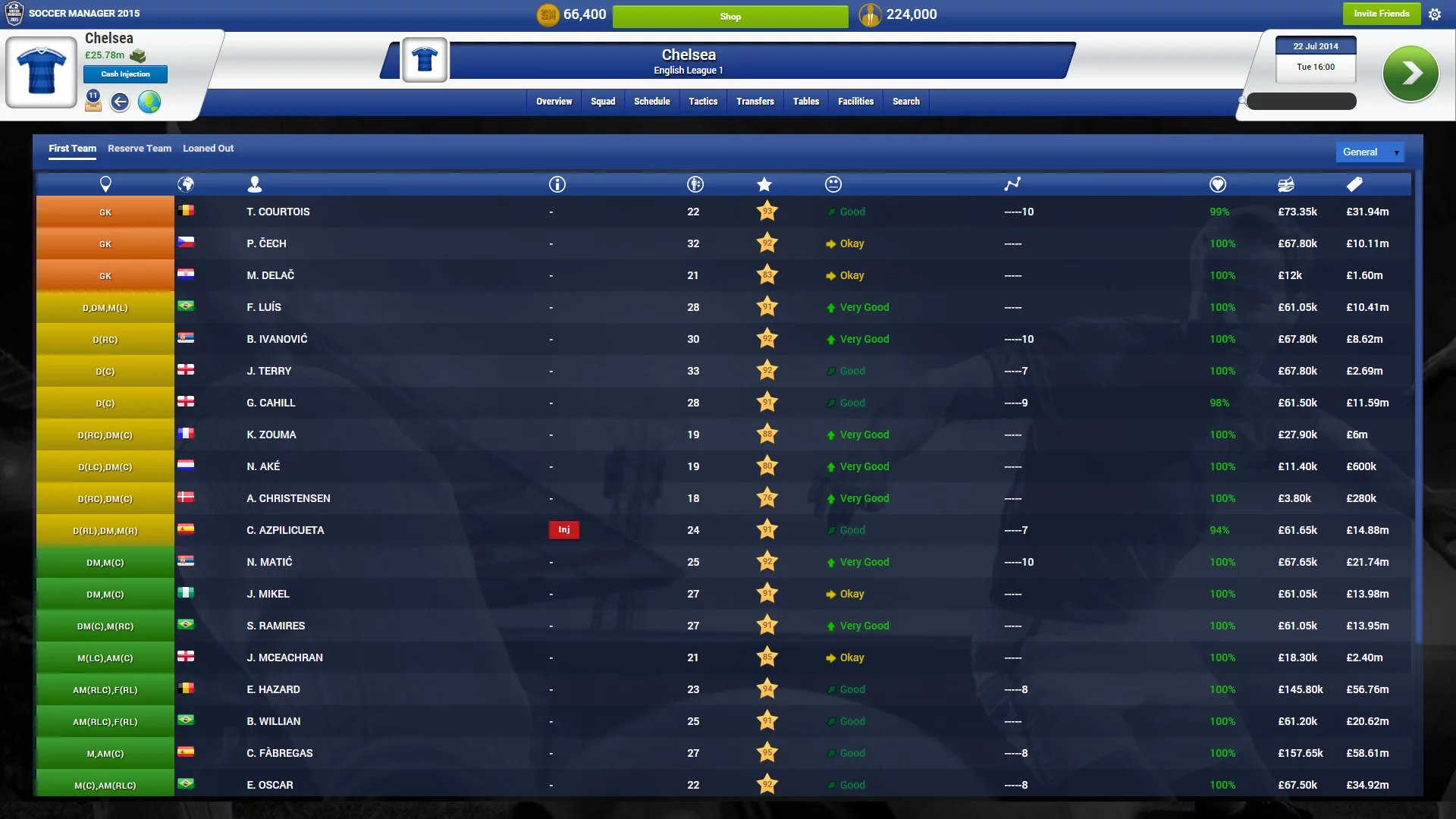Изображение игры: Soccer Manager 2015