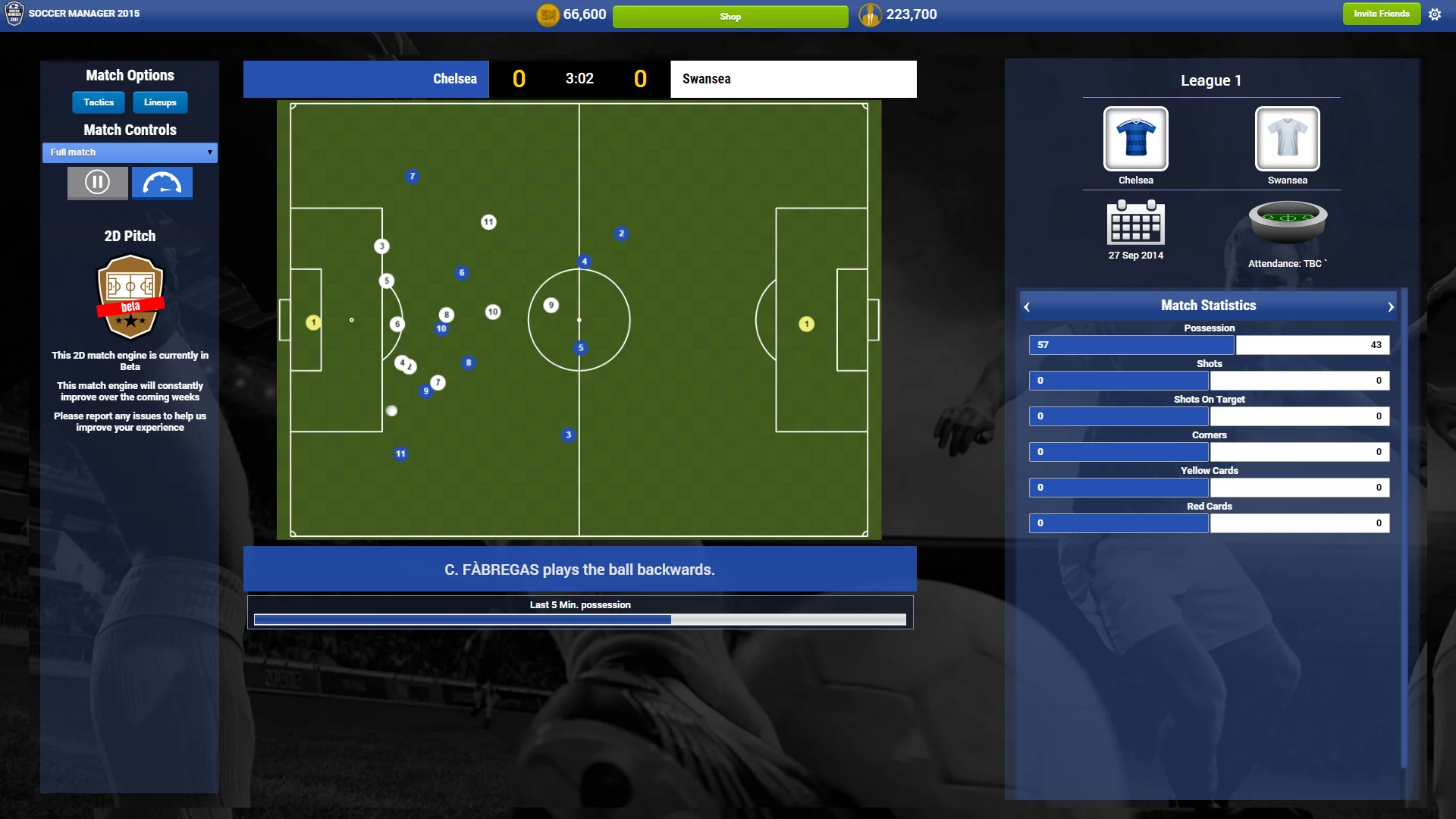 Изображение игры: Soccer Manager 2015