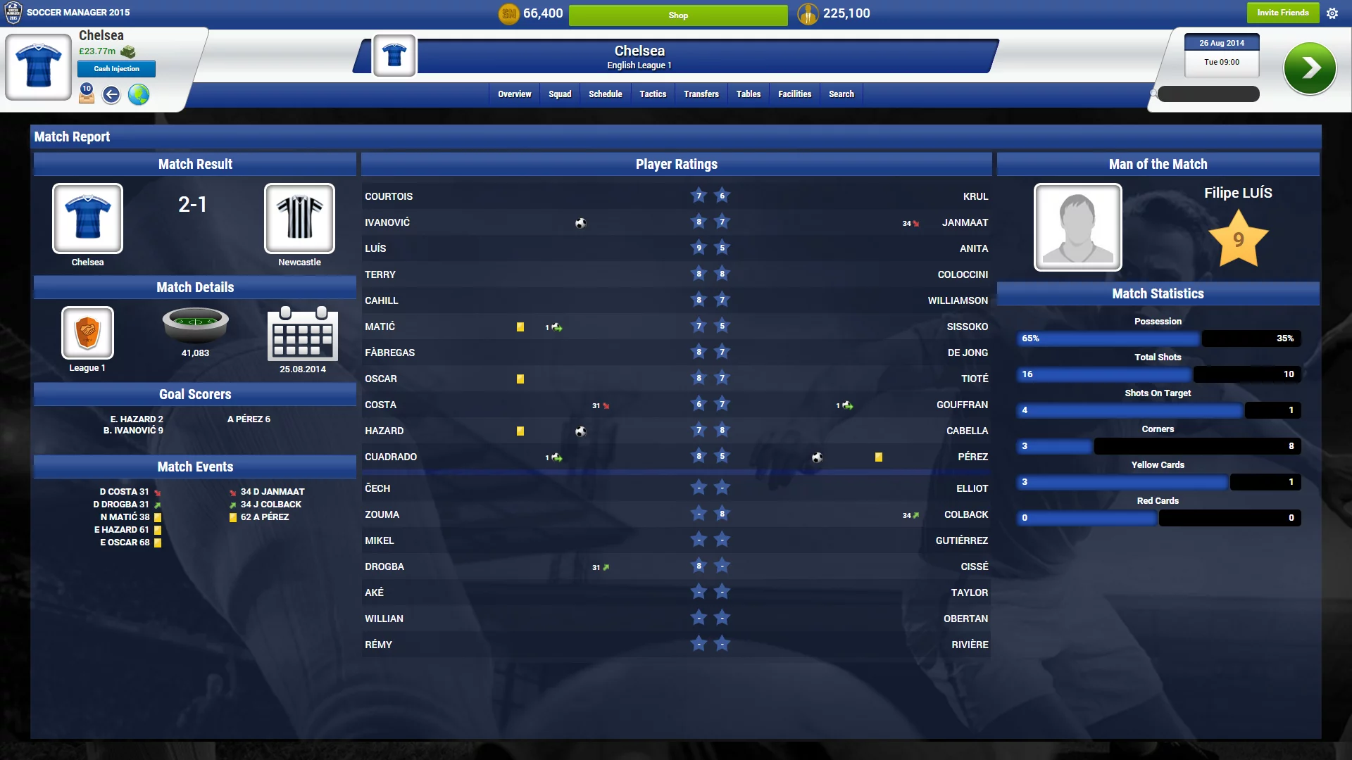 Изображение игры: Soccer Manager 2015