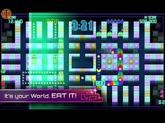 Изображение игры: PAC-MAN CE DX