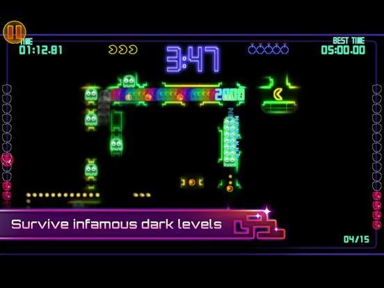 Изображение игры: PAC-MAN CE DX