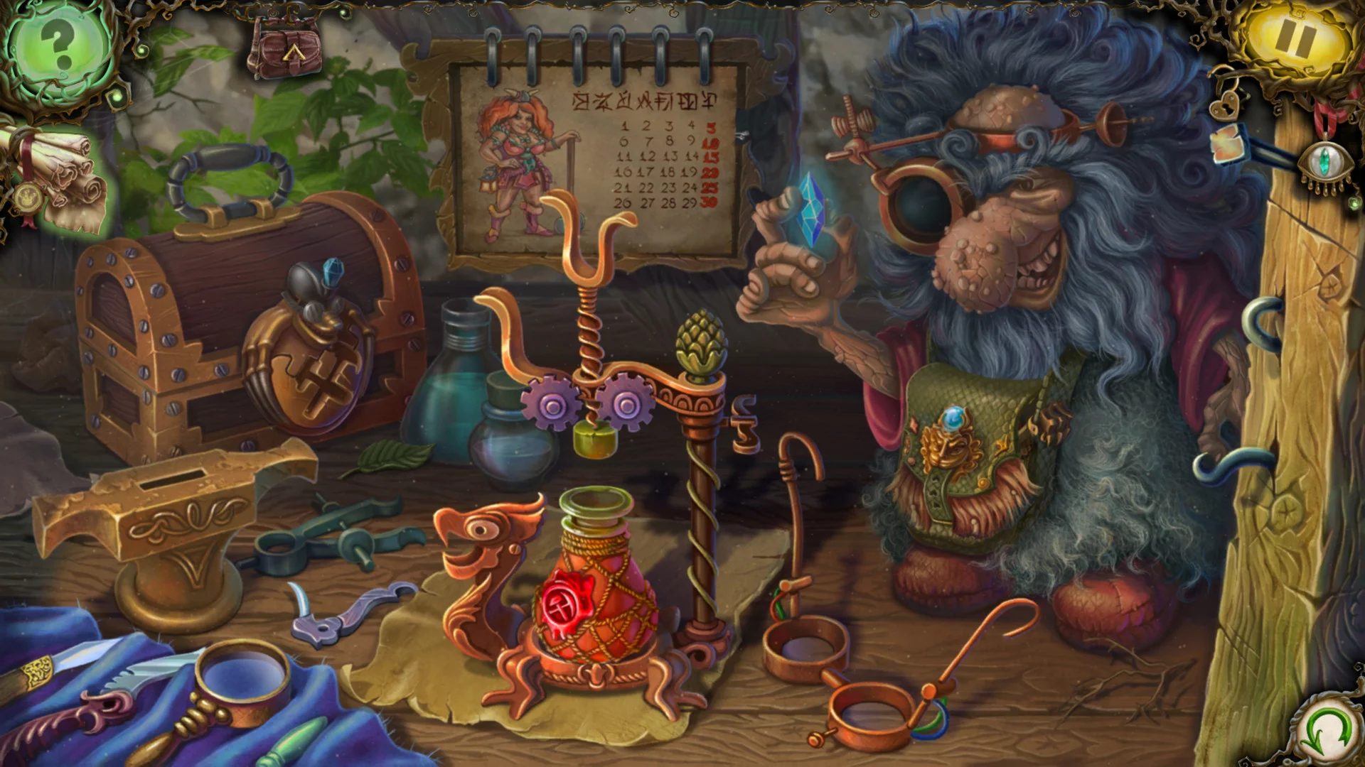 Изображение игры: Witch's Pranks: Frog's Fortune Collector's Edition