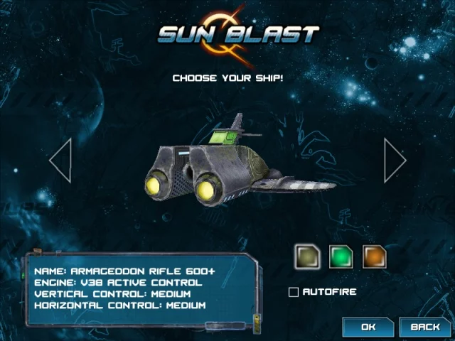 Изображение игры: Sun Blast