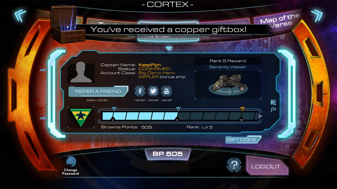 Изображение игры: Firefly Online Cortex