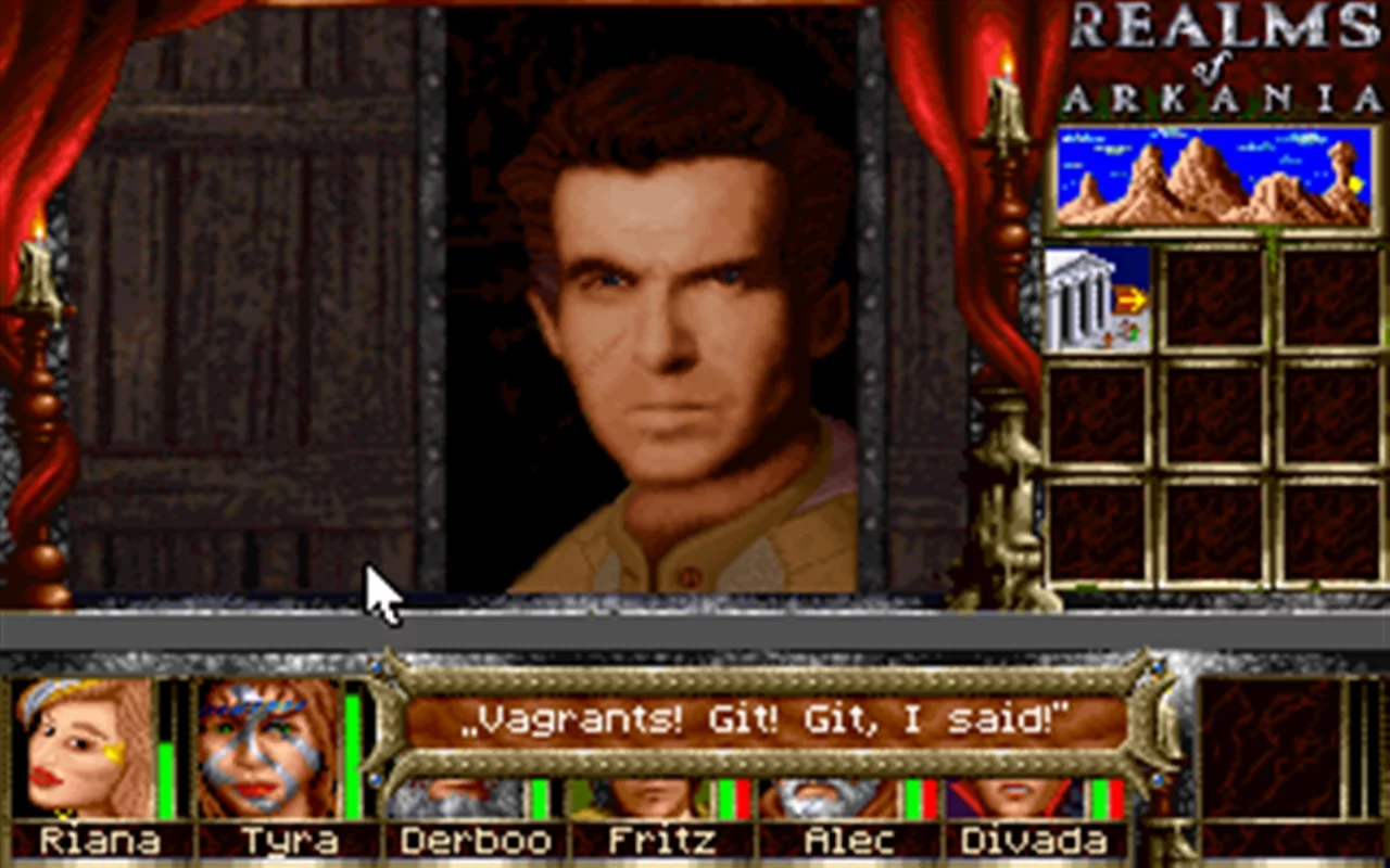 Изображение игры: Realms of Arkania 3 - Shadows over Riva Classic