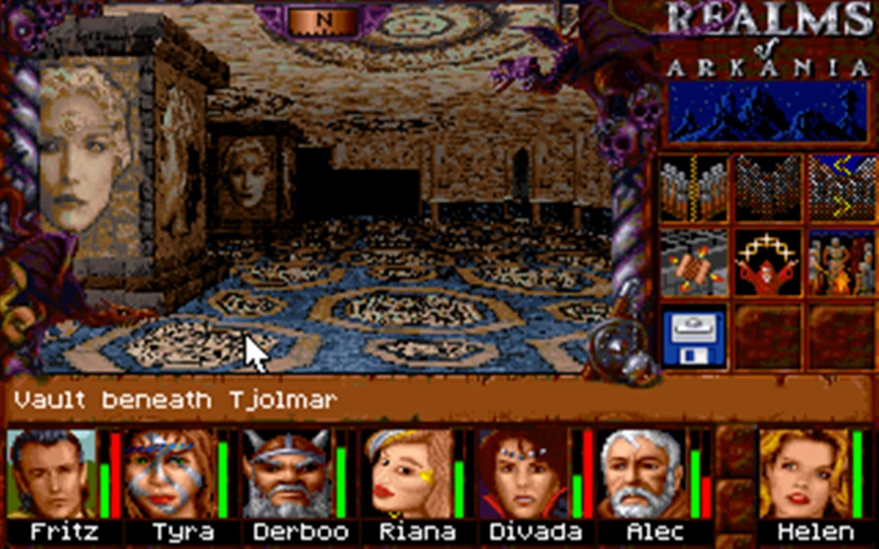 Изображение игры: Realms of Arkania 3 - Shadows over Riva Classic