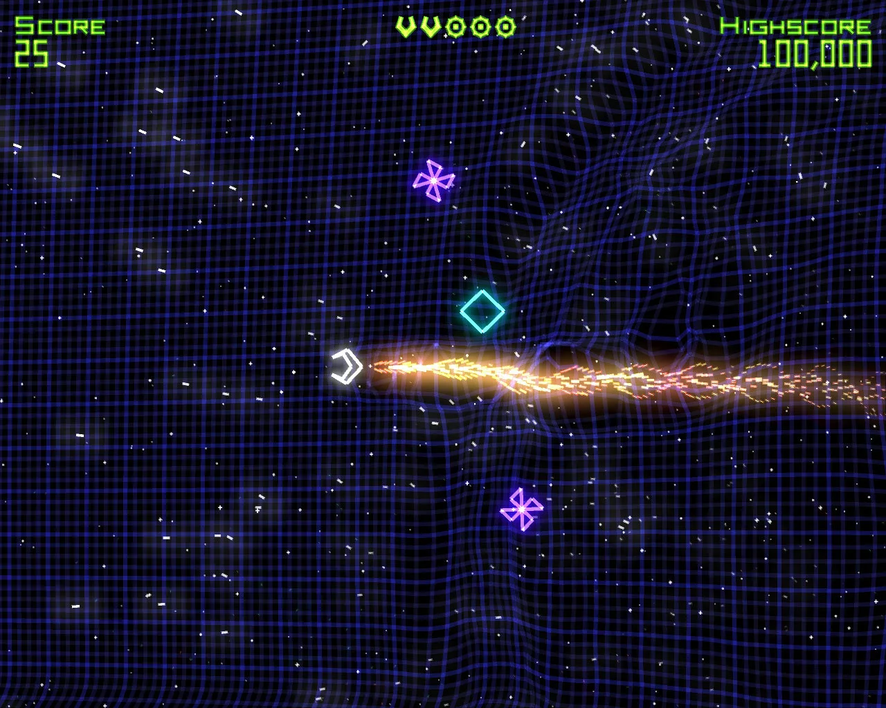 Изображение игры: Geometry Wars: Retro Evolved