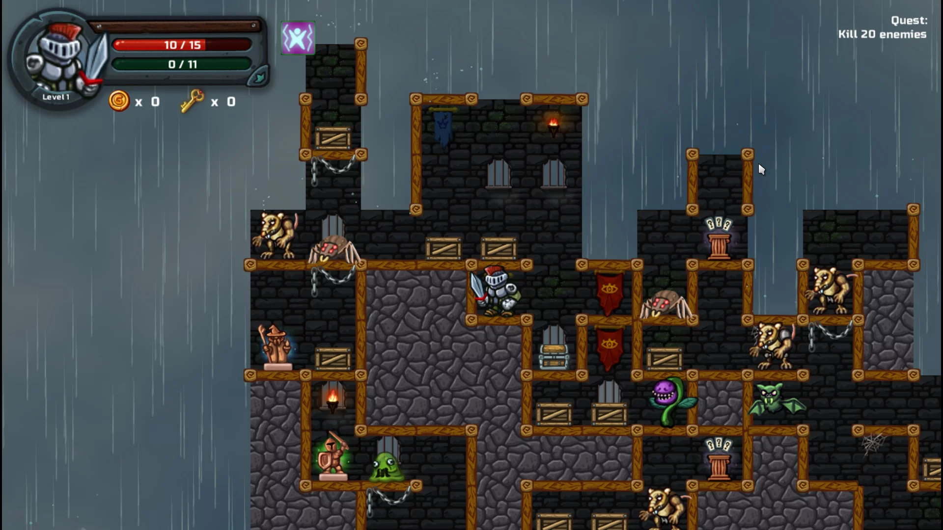 Изображение игры: Dungetris