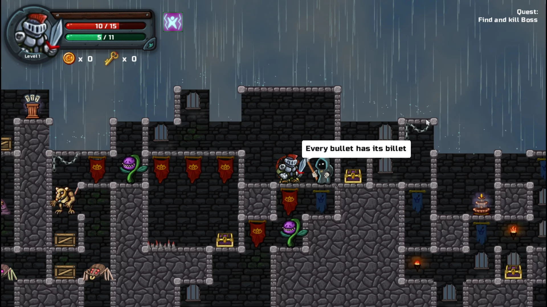 Изображение игры: Dungetris