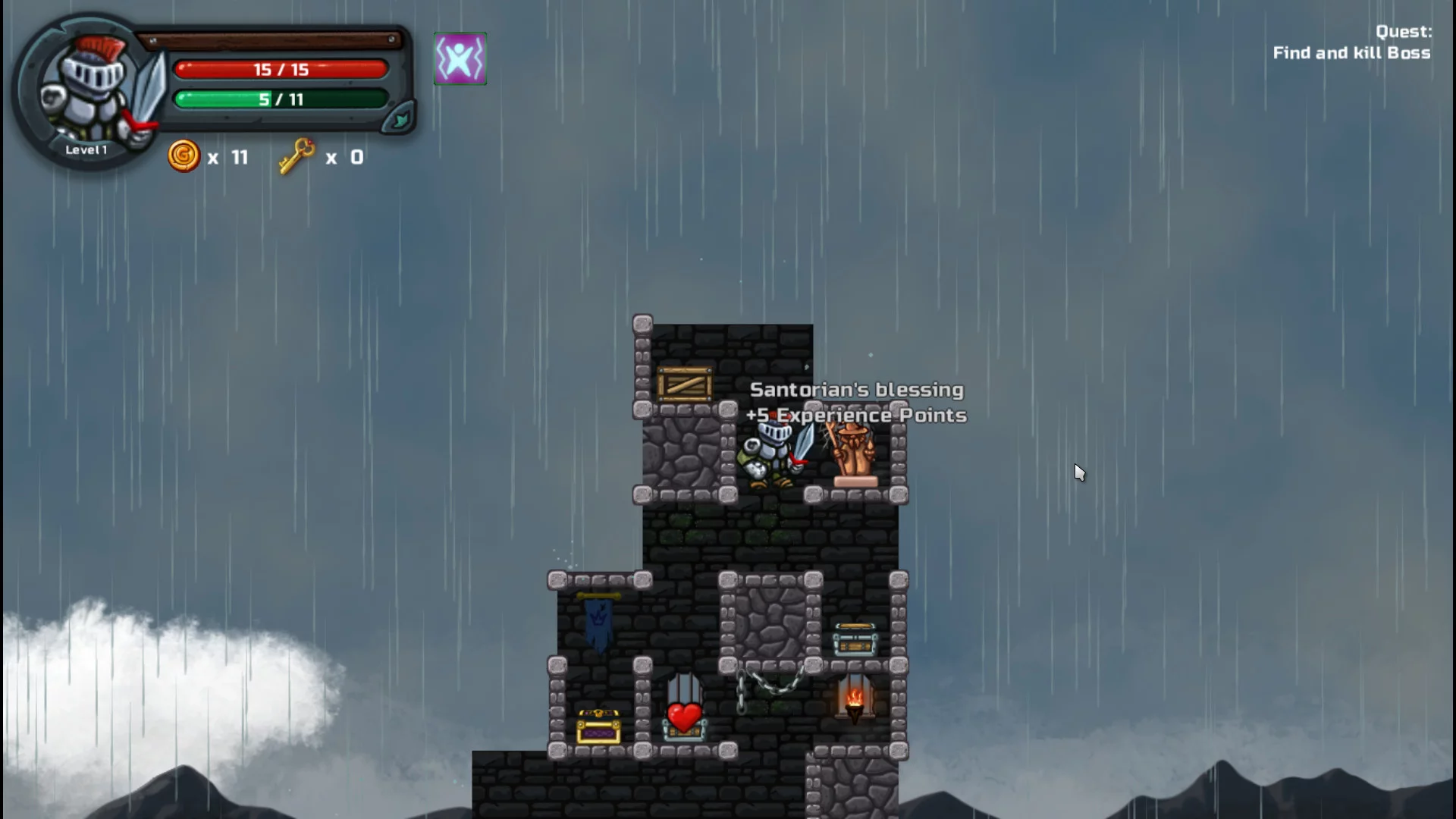 Изображение игры: Dungetris