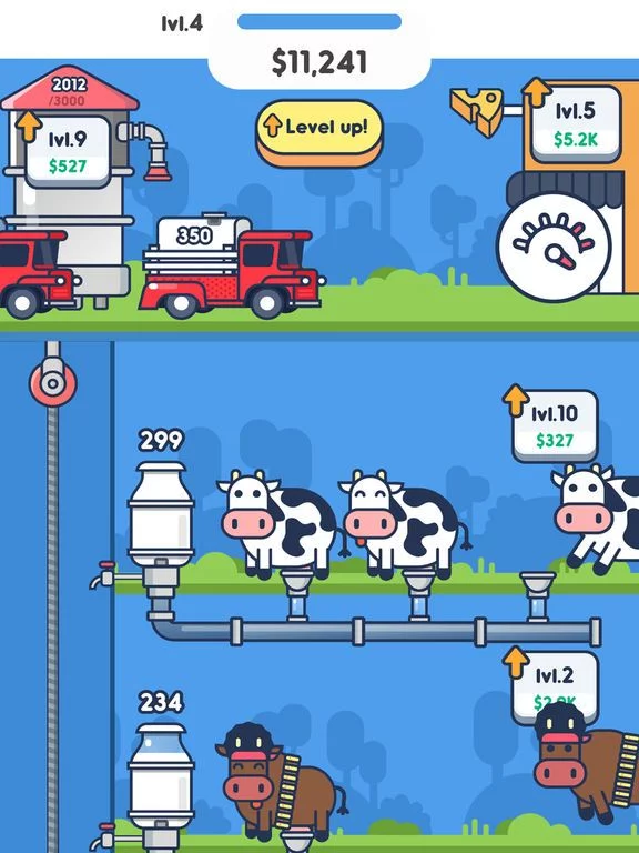 Изображение игры: Milk Factory
