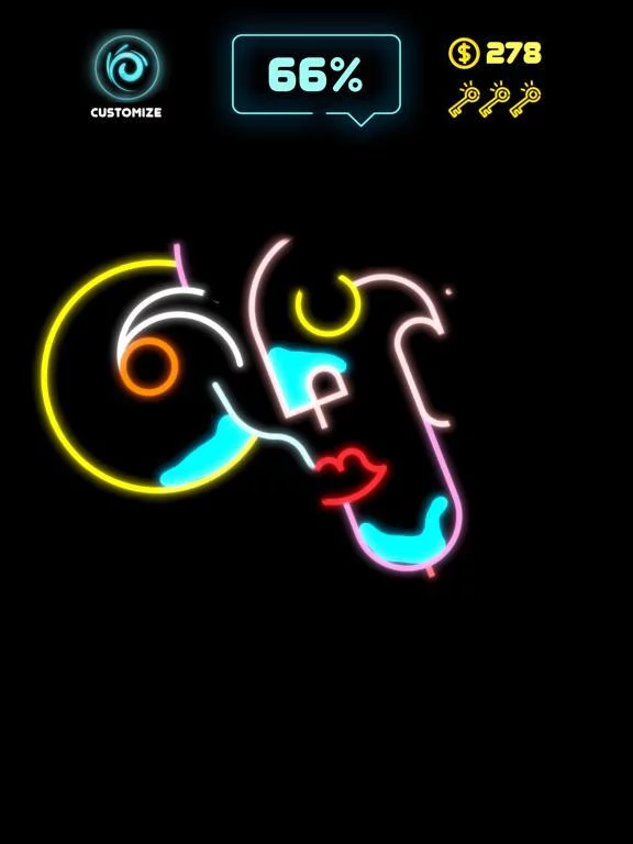 Изображение игры: Neon Splash