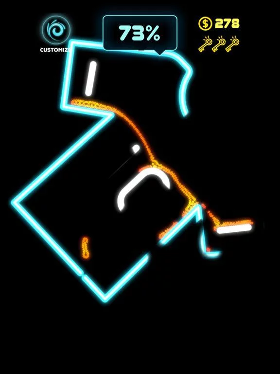 Изображение игры: Neon Splash