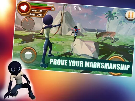 Изображение игры: Archery .io Bow Hunters