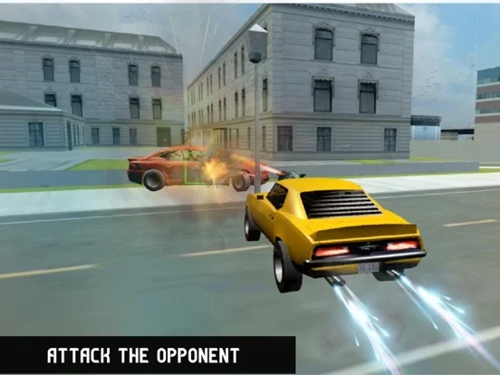 Изображение игры: Flying Futuristic Car Pro