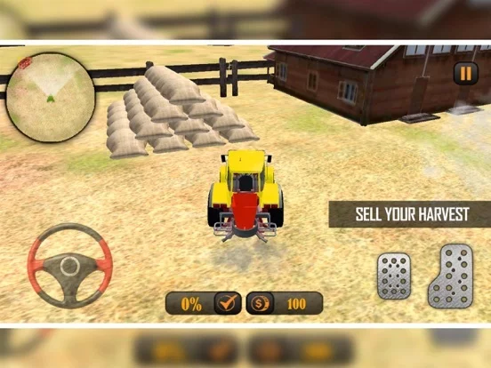 Изображение игры: Farming Tractor Simulator Pro