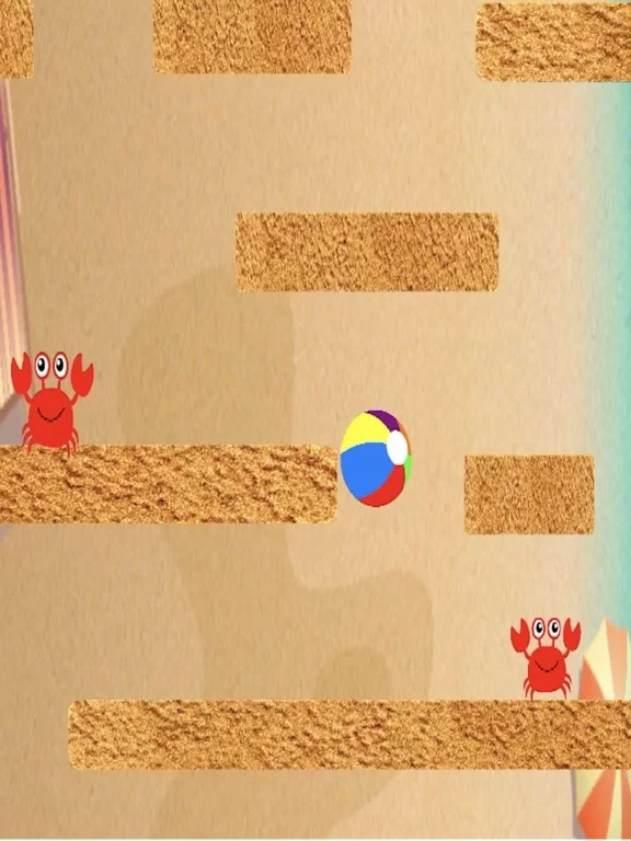 Изображение игры: Beach Ball Roll