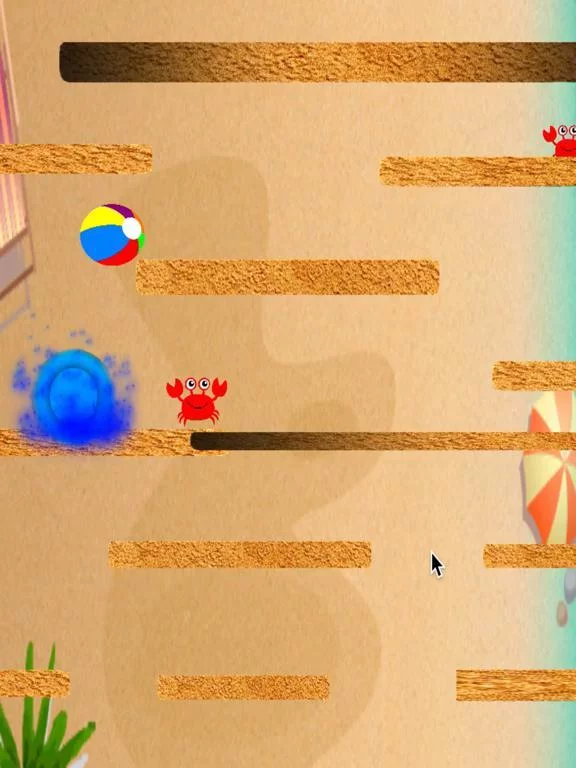 Изображение игры: Beach Ball Roll