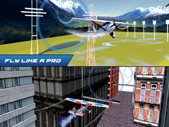 Изображение игры: Airplane Flight Simulator Pro