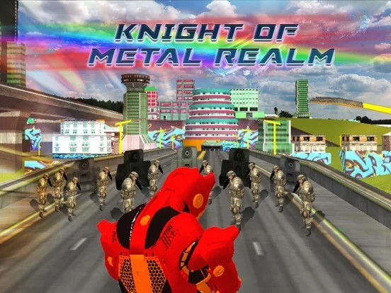 Изображение игры: Knight of Metal Realm