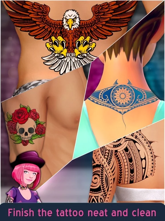 Изображение игры: Winter Tattoo Design Artist