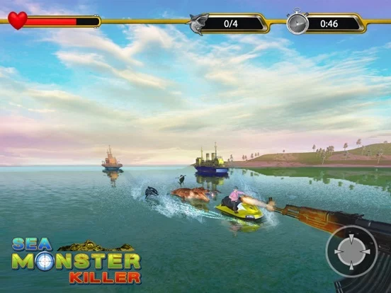 Изображение игры: Sea Dragons Shooter 3D