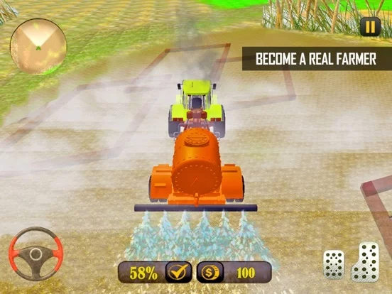 Изображение игры: Farming Tractor Simulator: 3D