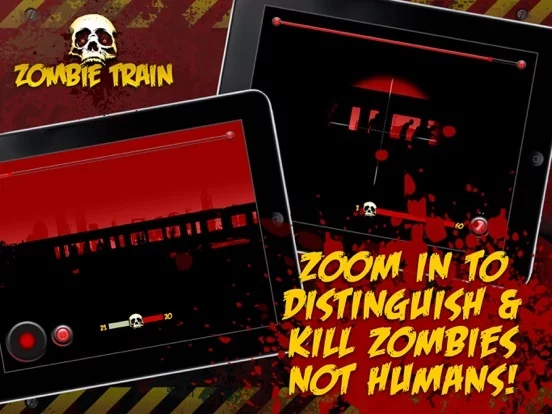 Изображение игры: Zombie Train Apocalypse