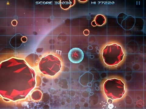 Изображение игры: Retro Dust - Classic Arcade Asteroids Vs Invaders FREE