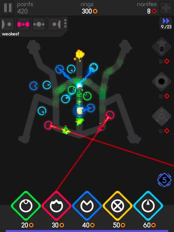 Изображение игры: Color Defense - Tower Defense
