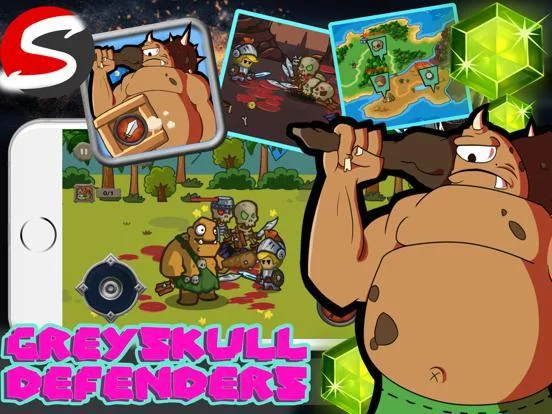 Изображение игры: Greyskull defenders