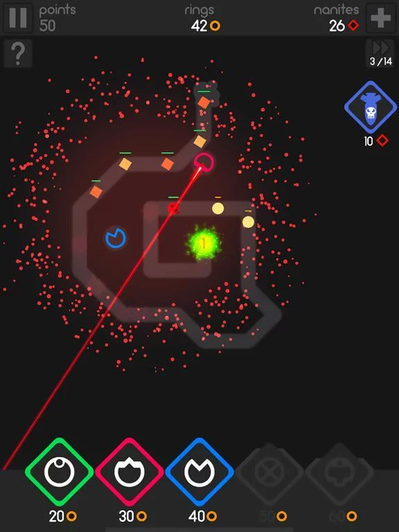 Изображение игры: Color Defense - Tower Defense