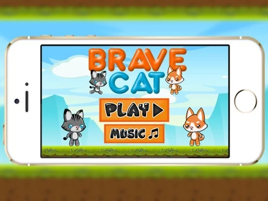 Изображение игры: Brave Cat Adventure
