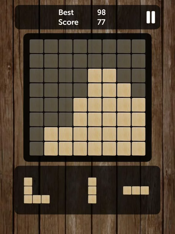 Изображение игры: Wooden Block Puzzle Games