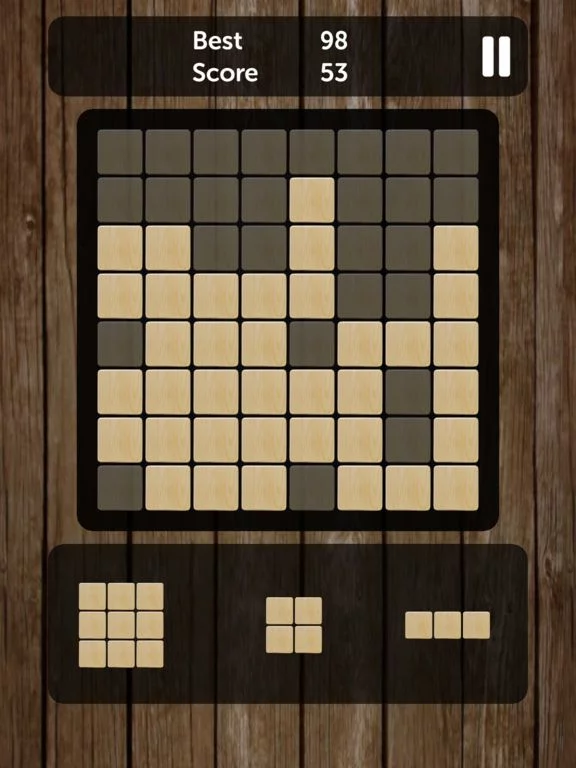 Изображение игры: Wooden Block Puzzle Games