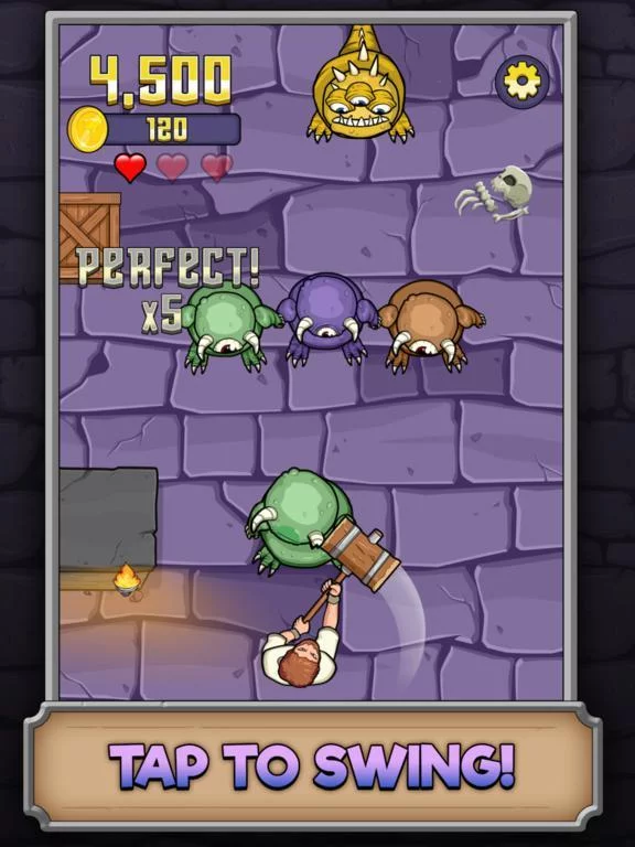Изображение игры: Monster Hammer