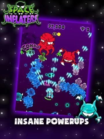 Изображение игры: Space Inflaters