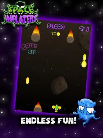 Изображение игры: Space Inflaters