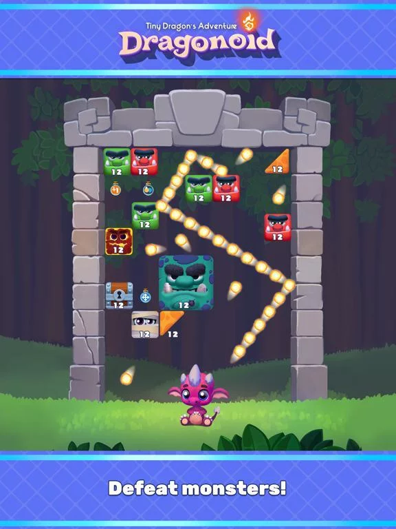 Изображение игры: Dragonoid Block Breaker