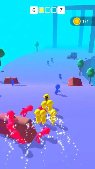 Изображение игры: Mob Run 3D