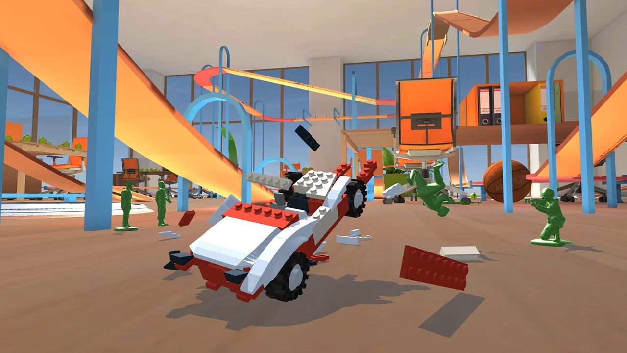 Изображение игры: Micro Car Crash Online Le Go!