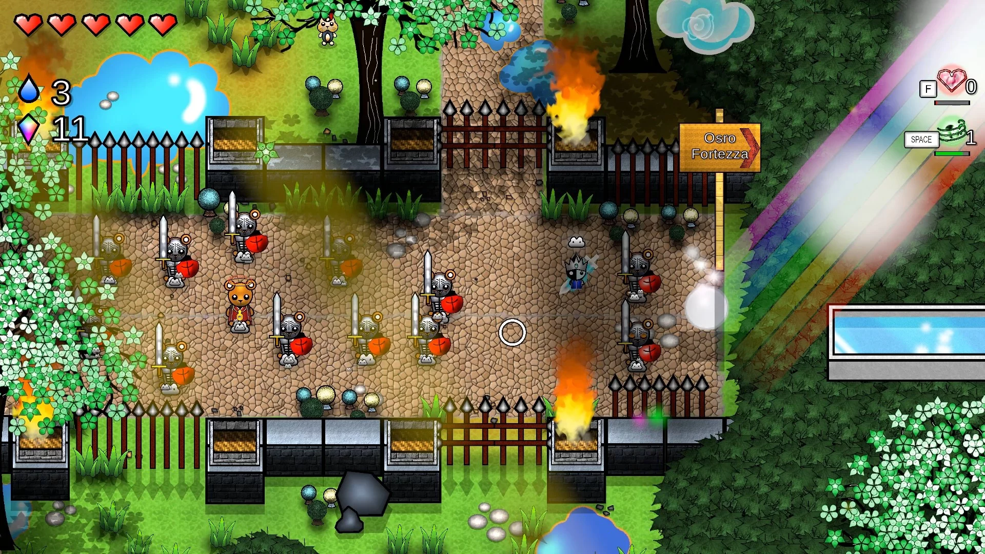 Изображение игры: The Rainbow World