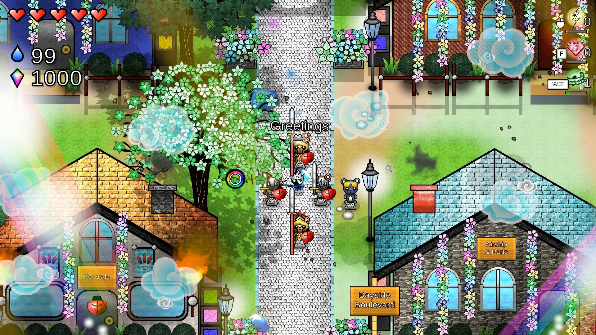 Изображение игры: The Rainbow World