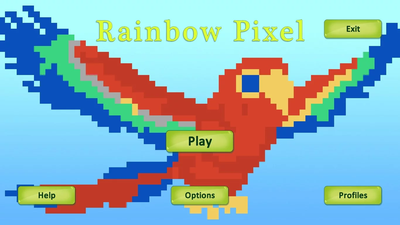 Изображение игры: Rainbow Pixel