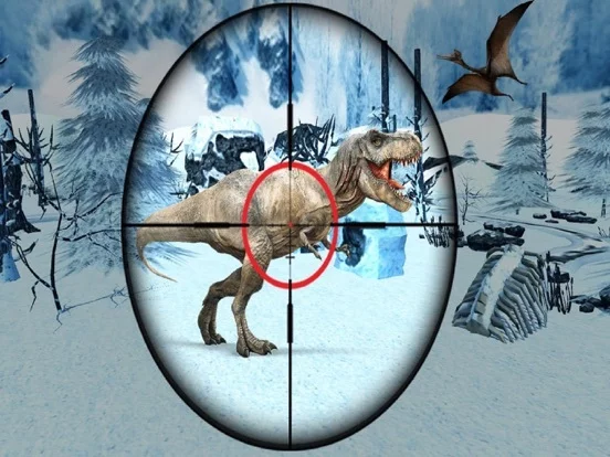 Изображение игры: Dinosaur Hunt Jurrasic