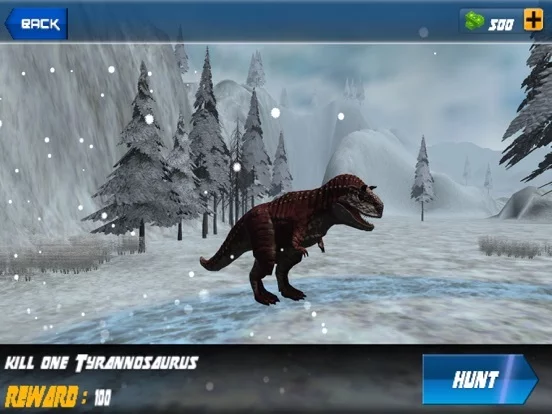 Изображение игры: Dinosaur Hunt Jurrasic